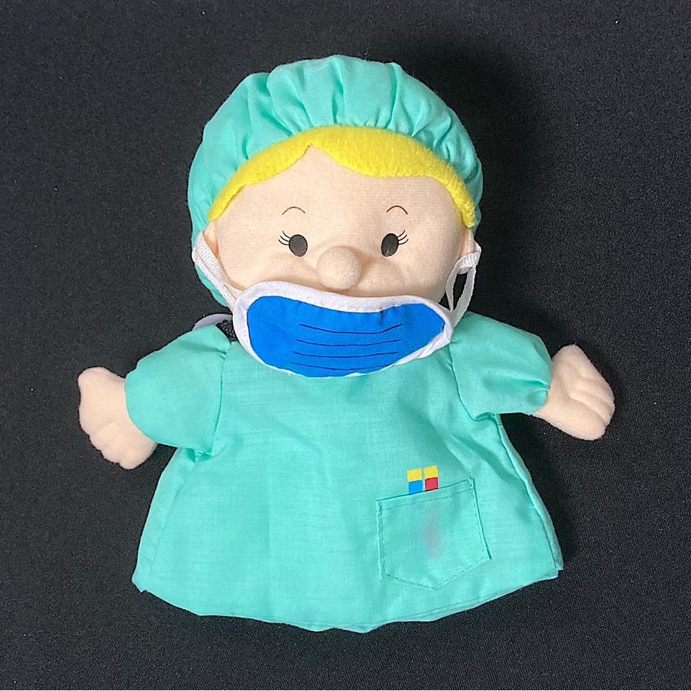 Lillian Vernon Medical Worker Hand Puppet